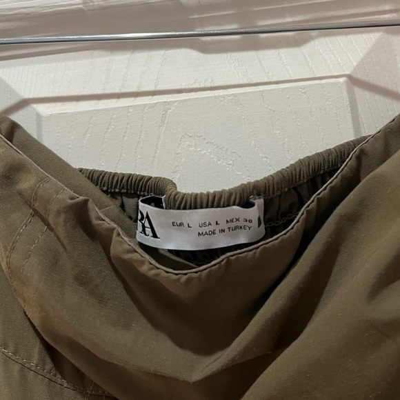 Zara Strapless Cargo Jumpsuit - Picture 8 of 9